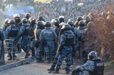 Kiev, Ukrayna - 18 Şubat