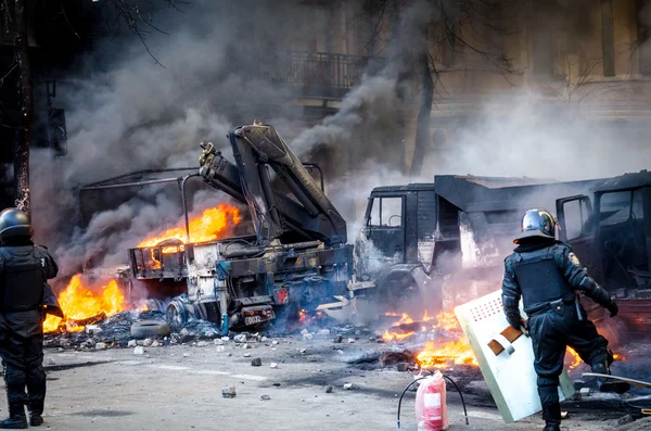 Kiev, Ukrayna - 18 Şubat — Stok fotoğraf