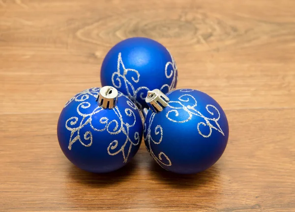 Kerstballen en decoraties — Stockfoto