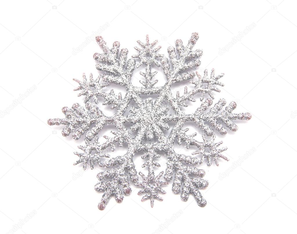 Natural Christmas snowflake