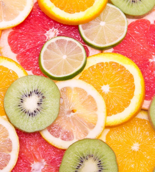 Frutos cortados — Fotografia de Stock