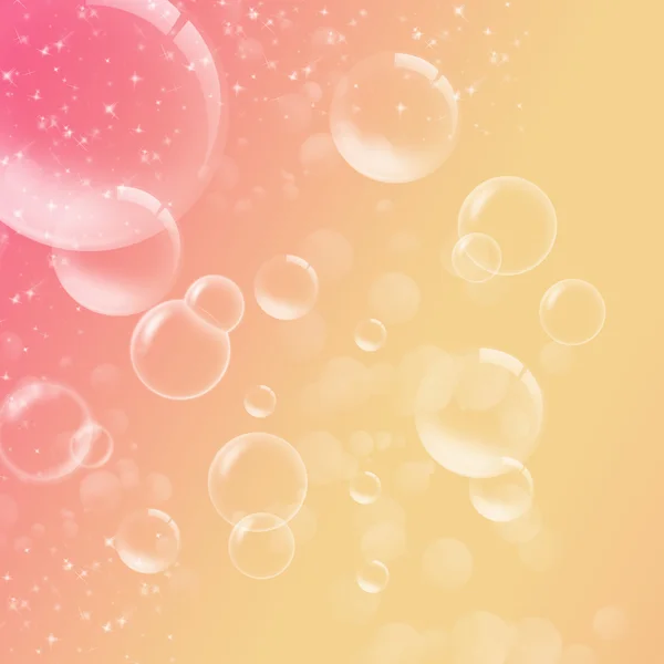 A transparent soap bubble — Stock Photo, Image