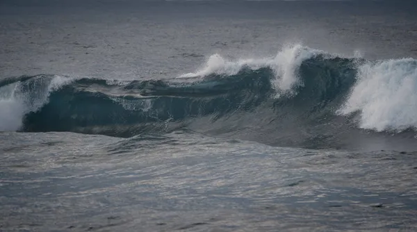 Морской Пейзаж Surfin Altillo Мойя Гран Канария Канарские Острова Spain — стоковое фото