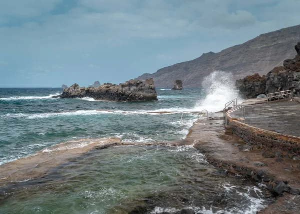 Maceta Natural Pool Frontera Hierro Canary Islands Spain — Stock Photo, Image