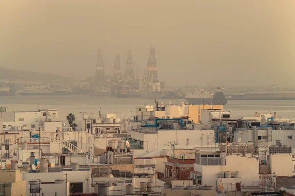 Las Palmas Gran Canaria Från Den Gamla Delen Staden Vid — Stockfoto