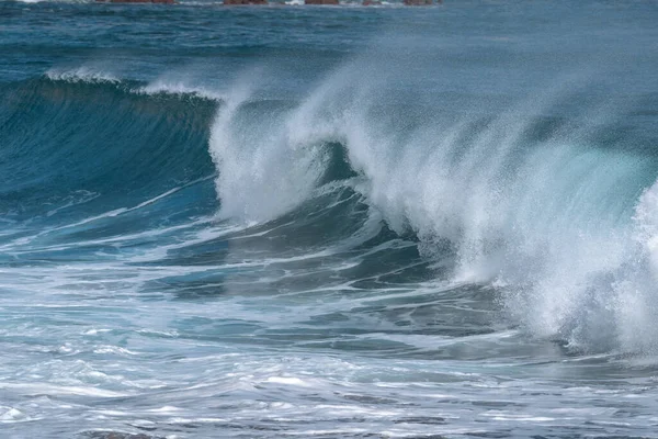 Strong Waves Close — Stock Fotó