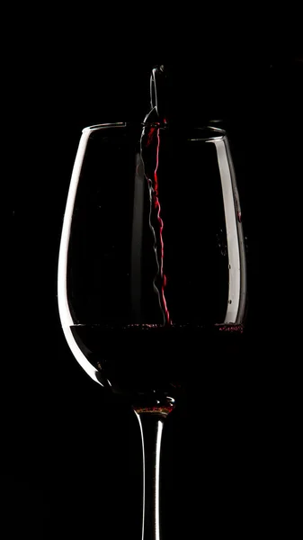 Verre de vin rouge — Photo