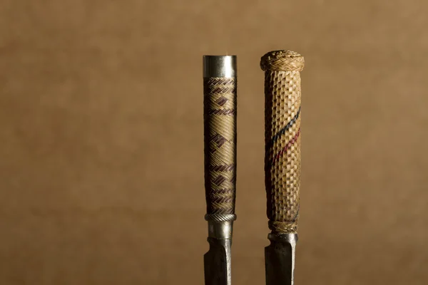 Cuchillo rústico tradicional para gauchos — Foto de Stock