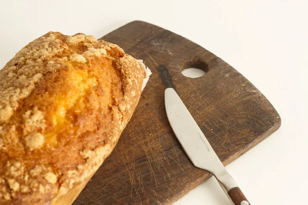 Pane sulla lavagna della cucina — Foto Stock