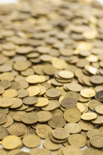 Piles of coins — Stock Photo, Image