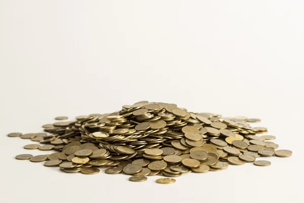Piles of coins Stock Image