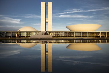 Brazilian congress building clipart
