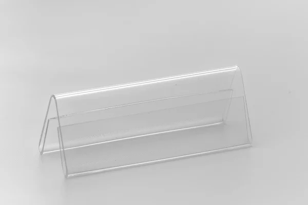 Acrylic card holder — Stock Photo, Image