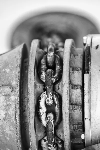 錆びた鎖 — ストック写真