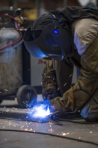 Welder man — Stock Photo, Image