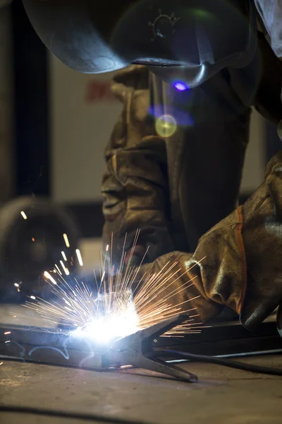 Welder man — Stock Photo, Image