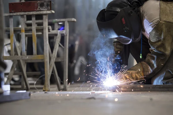 Welder man — Stock Photo, Image