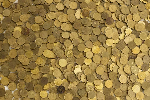 Текстура монет — стоковое фото