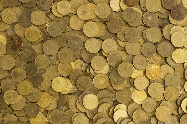 Coins texture — Stock Photo, Image