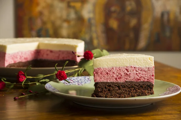 Mousse cake — Stok fotoğraf