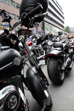 Oslo. motosiklet kulüpleri protesto.