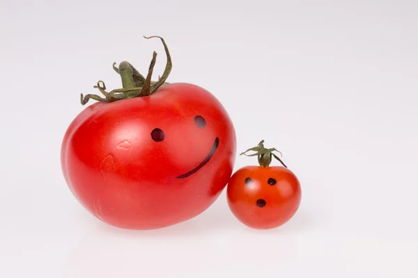 Happy tomato — Stock Photo, Image