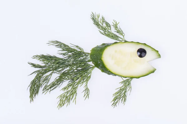 Dill and cucumber — Stock Photo, Image