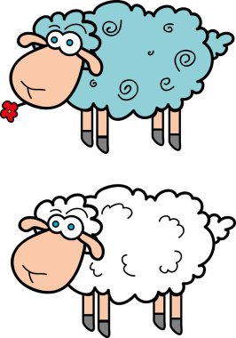 karikatür koyunlar