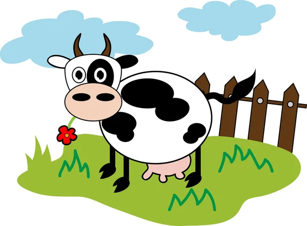 Vacas — Vector de stock