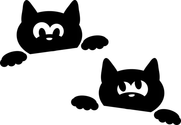 Gato de dibujos animados. — Vector de stock