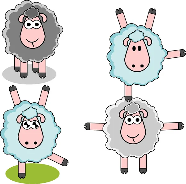 Овцы — стоковый вектор