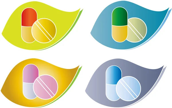 Pill. — Stock Vector