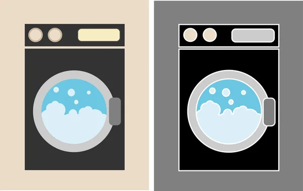 Waschmaschine. — Stockvektor