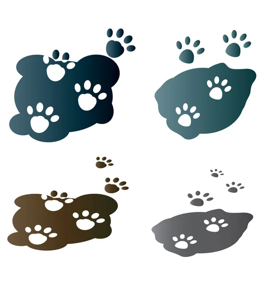 Paws — Stock Vector