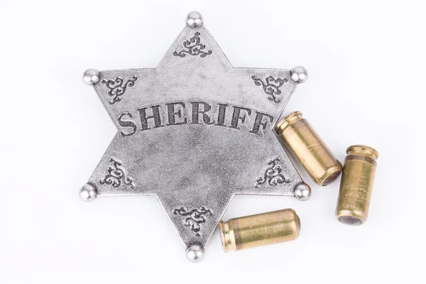 Insignia del sheriff — Foto de Stock