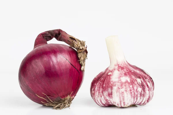 Onion and garlic. — Stock Photo, Image