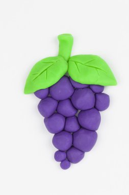 Plasticine üzüm.