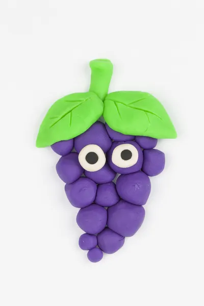 Winogrona plasticine. — Zdjęcie stockowe