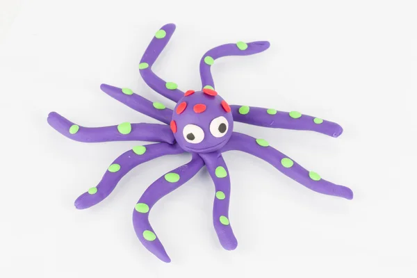 Pulpo de plastilina . — Foto de Stock