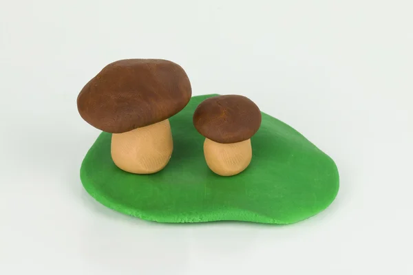 Plastelíny houby. — Stock fotografie