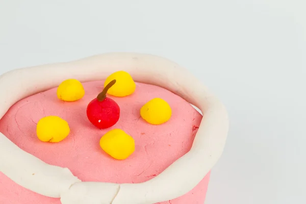 Gâteau de plasticine . — Photo