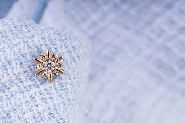 Çok Güzel Delen Mücevherler Makro Atış Seçici Odak Telifsiz Stok Imajlar