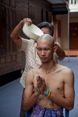 Ortodoks papazlar keşiş Tayland