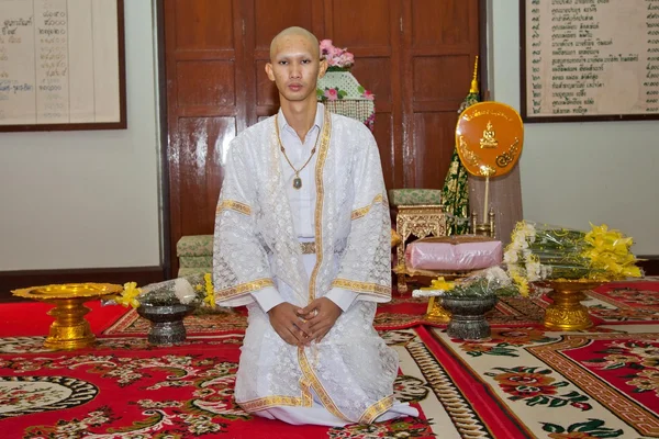 Sacerdotes ortodoxos monge na Tailândia — Fotografia de Stock