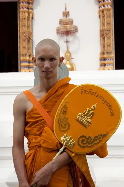 태국에서 정통 성직자 스님 — 스톡 사진