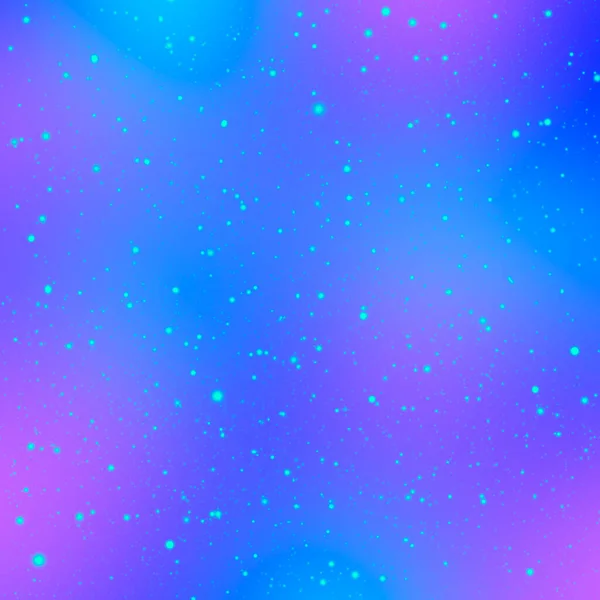 Abstrakcyjne Rozmyte Niebiesko Fioletowe Tło Gradientowe Małymi Turkusowymi Plamkami — Zdjęcie stockowe