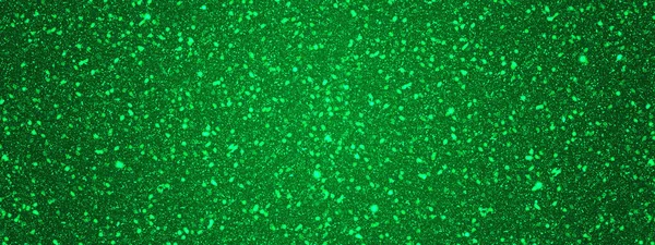 Zielony Brokat Tle Uroczysty Błyszczący Sztandar — Zdjęcie stockowe