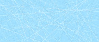 Abstract blue background with lines. Imitation of ice texture. Vector illustration