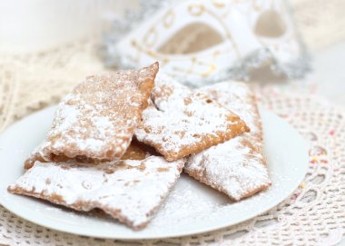 chiacchiere - geleneksel İtalyan karnaval tatlılar