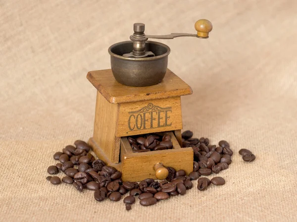 Moulin à café antique — Photo